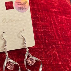 NWT SWAROVSKI CRYSTAL EARRINGS